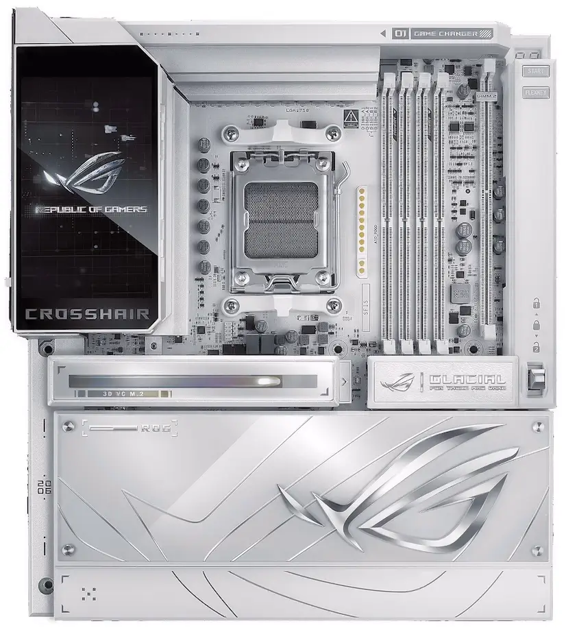 Ajalvir PC - Montaje Placa Base ASUS ROG CROSSHAIR X870E GLACIAL Ajalvir